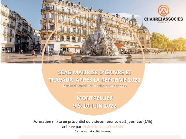 CCAG maîtrise d'oeuvre et travaux